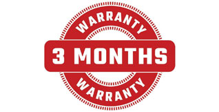 3 Month Warranty