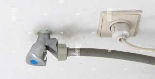 Keep the inlet tap and electrical socket accessible