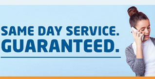 Same Day Service Guarantee